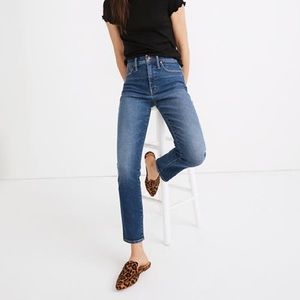 Madewell Stovepipe Jeans in Manchester Wash